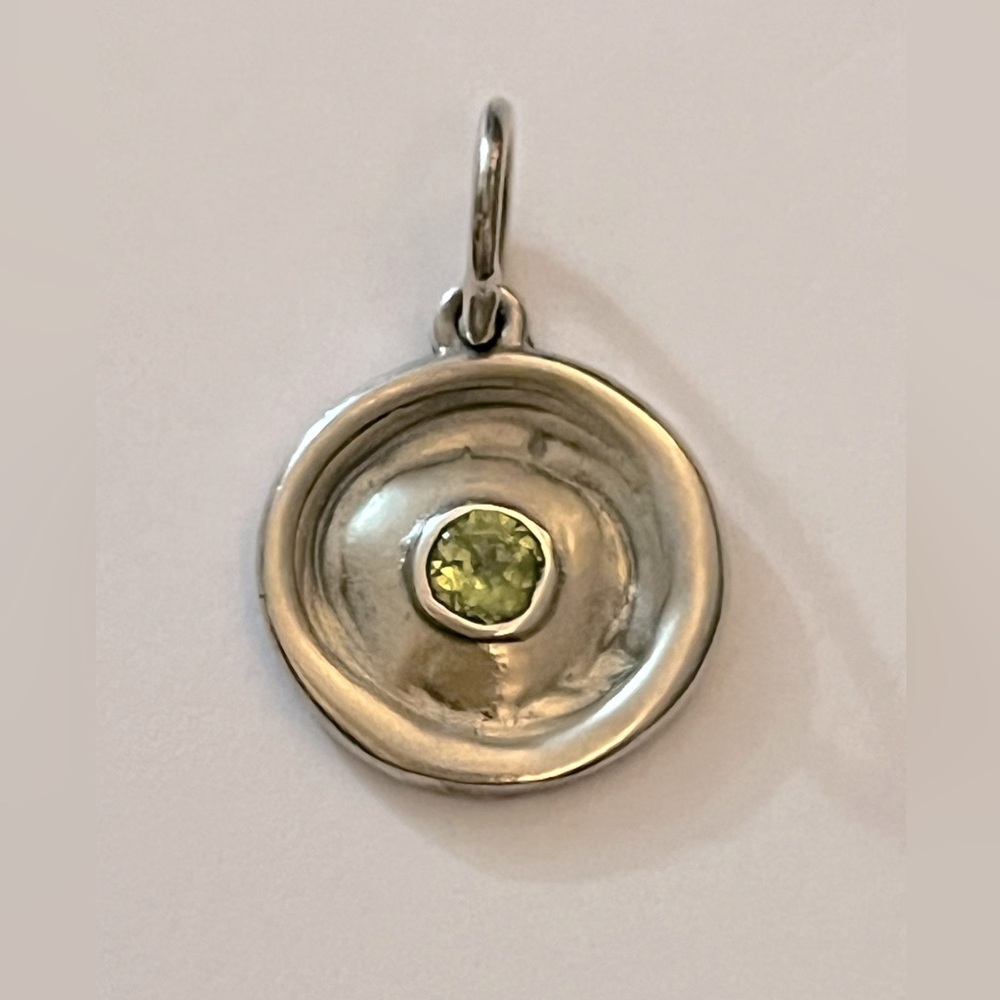 NWOT Waxing Poetic sterling silver birthstone charm.